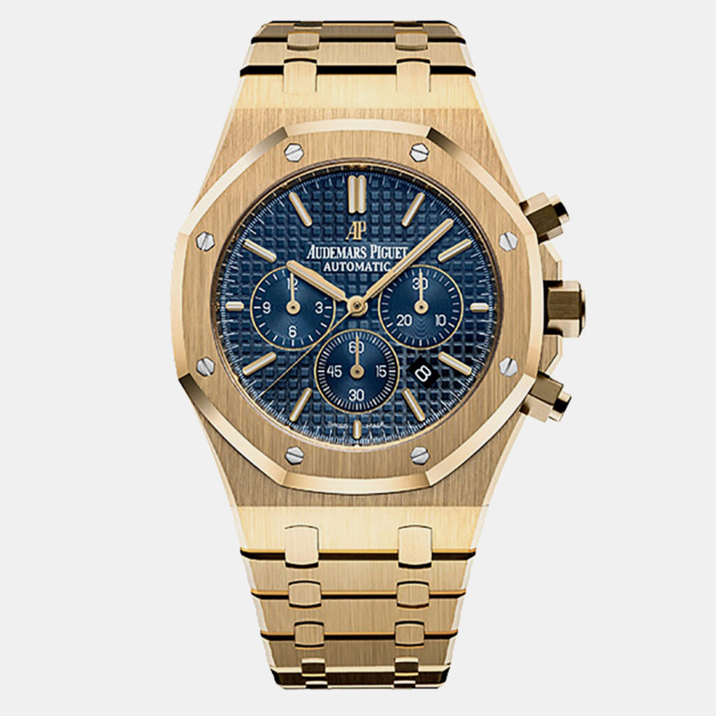Audemars Piguet Royal Oak 26320BA.OO.1220BA.02 Automatic Blue 18k yellow gold Men's Wristwatch 41 mm Audemars Piguet Royal Oak 26320BA.OO.1220BA.02 Automatic Blue 18k yellow gold Men's Wristwatch 41 mm