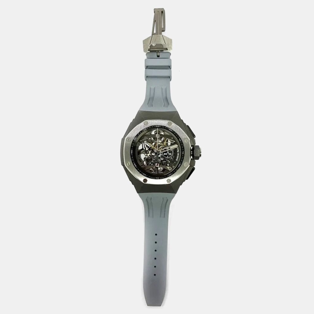 Audemars Piguet Royal Oak 26587TI.OO.D010CA.01 Automatic Skeleton Titanium Men's Wristwatch 44 mm