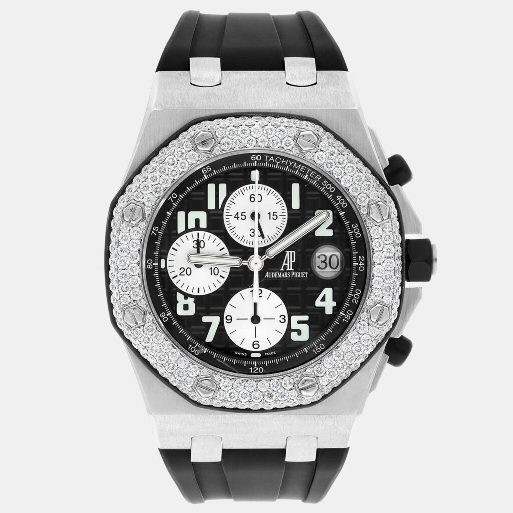 luxury-men-audemars-piguet-used-watches-p1242395-005-1.jpg Audemars Piguet Royal Oak Offshore 25940SK.OO.D002CA.01 Automatic Chronograph Black Dial Stainless Steel Men's Wristwatch 42 mm