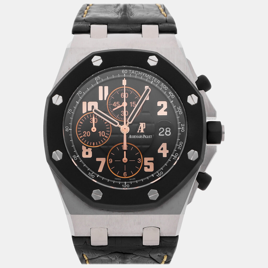 Audemars Piguet Royal Oak Offshore 26298SK.OO.D101CR.01 Automatic Black Stainless Steel Men’s Wristwatch 42mm Audemars Piguet Royal Oak Offshore 26298SK.OO.D101CR.01 Automatic Black Stainless Steel Men’s Wristwatch 42mm