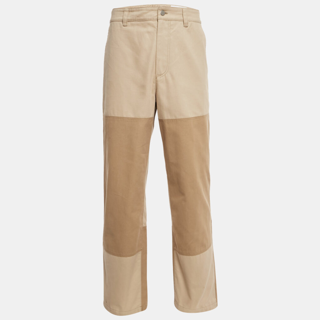 Axel Arigato Beige Cotton Ink Trousers M Axel Arigato Beige Cotton Ink Trousers M