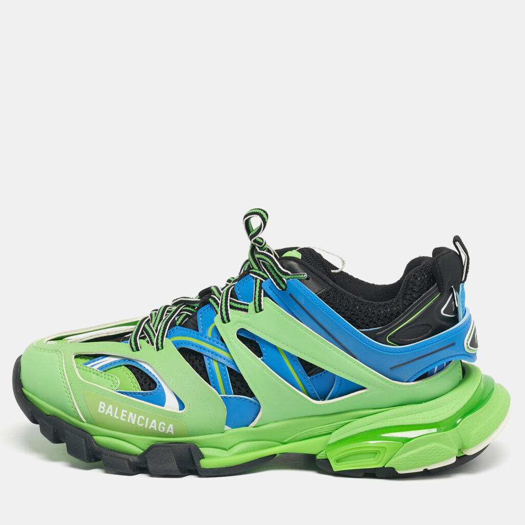 Balenciaga Multicolor Leather and Mesh Triple S Lace Up Sneakers Size 40 Balenciaga Multicolor Leather and Mesh Triple S Lace Up Sneakers Size 40
