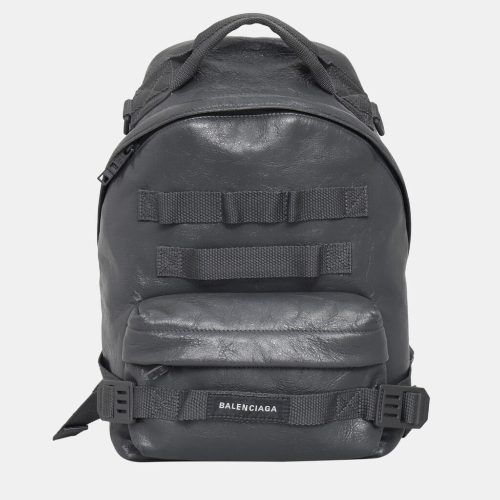 Balenciaga Army Webbed Multi-Strap Leather Backpack Balenciaga Army Webbed Multi-Strap Leather Backpack