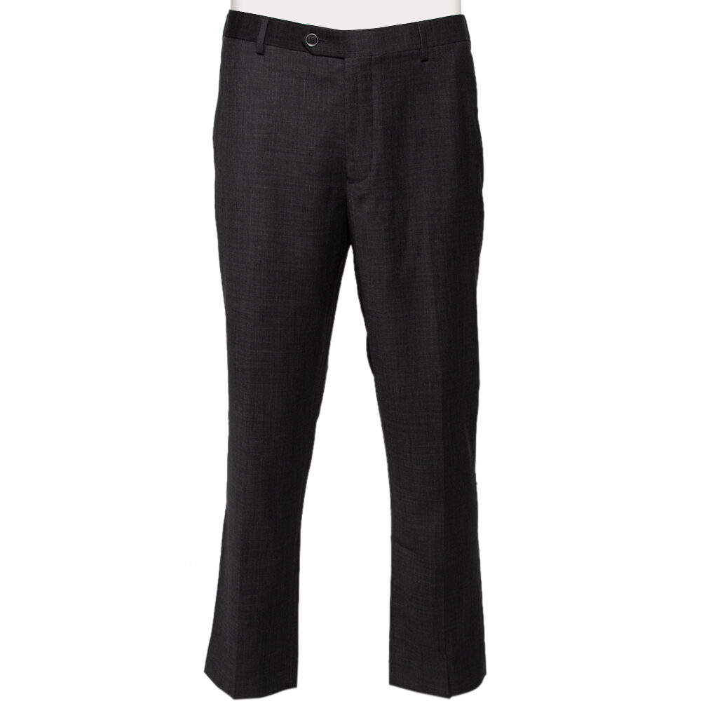 Balmain Charcoal Grey Wool Super 100's Pants 4XL Balmain Charcoal Grey Wool Super 100's Pants 4XL