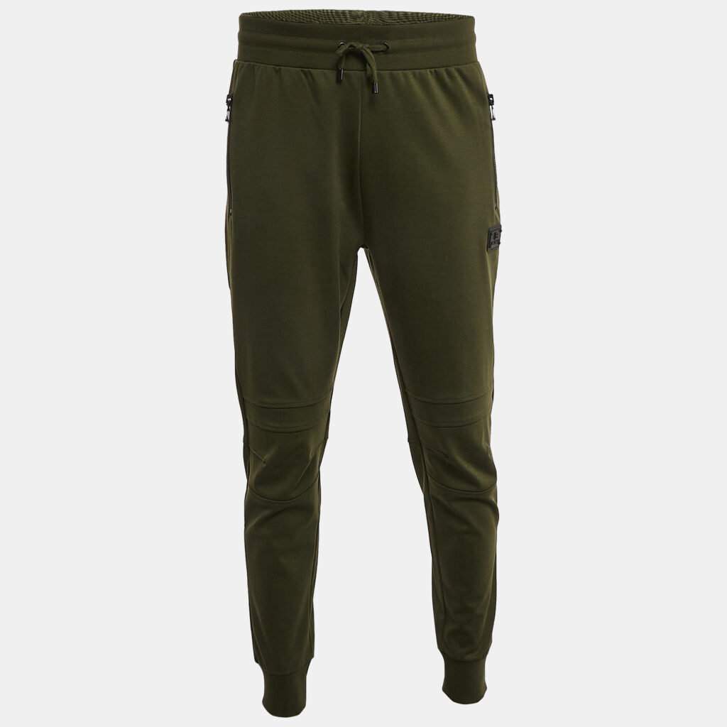 Balmain Green Jersey Pintuck Detail Track Pants L Balmain Green Jersey Pintuck Detail Track Pants L