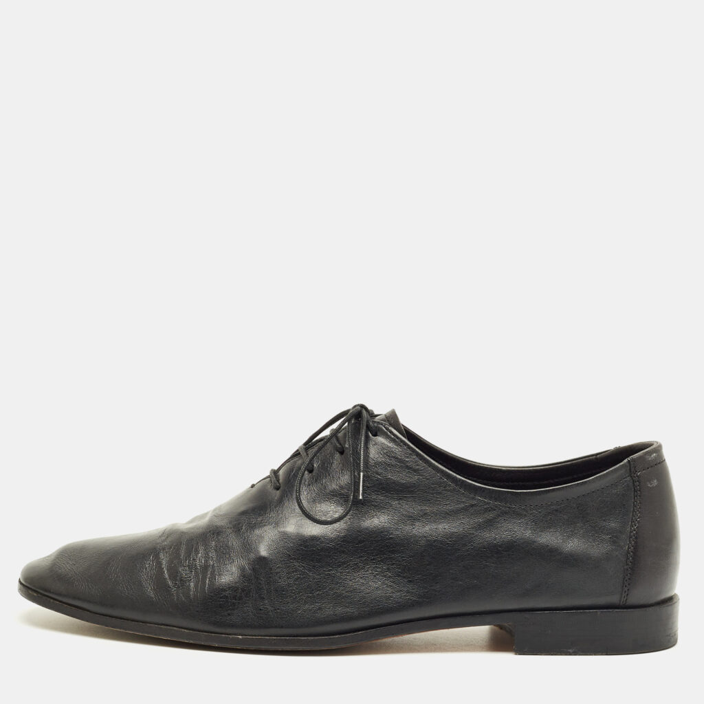 Berluti Black Leather Lace Up Oxfords Size 42 Berluti Black Leather Lace Up Oxfords Size 42