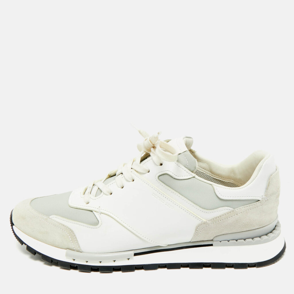 Berluti Tricolor Suede and Leather run track Lace Up Sneakers Size 42 Berluti Tricolor Suede and Leather run track Lace Up Sneakers Size 42