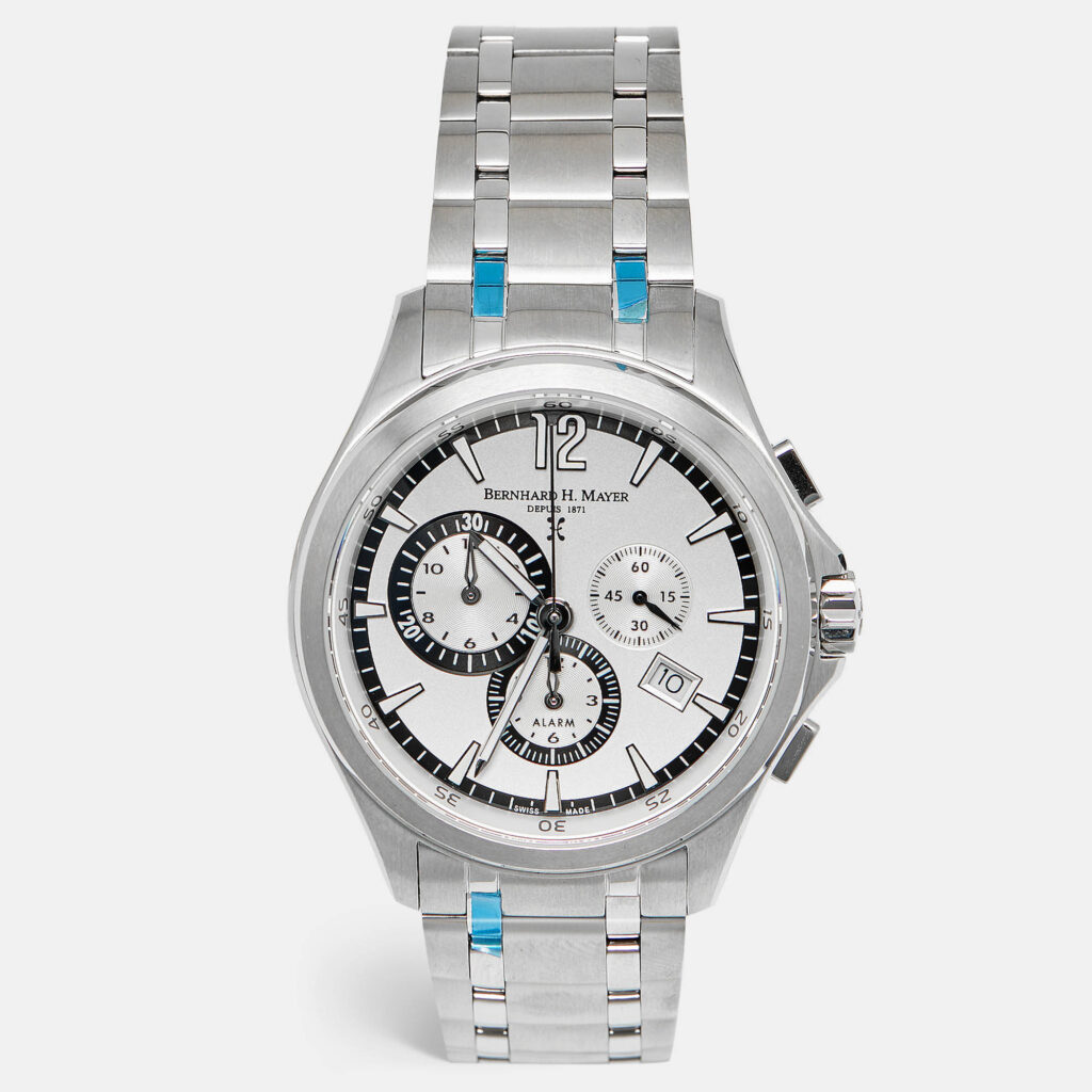 Bernhard H. Meyer Virtus Limited Edition 41701.636.6 Silver Dial Stainless Steel Men's Wristwatch 43 mm Bernhard H. Meyer Virtus Limited Edition 41701.636.6 Silver Dial Stainless Steel Men's Wristwatch 43 mm