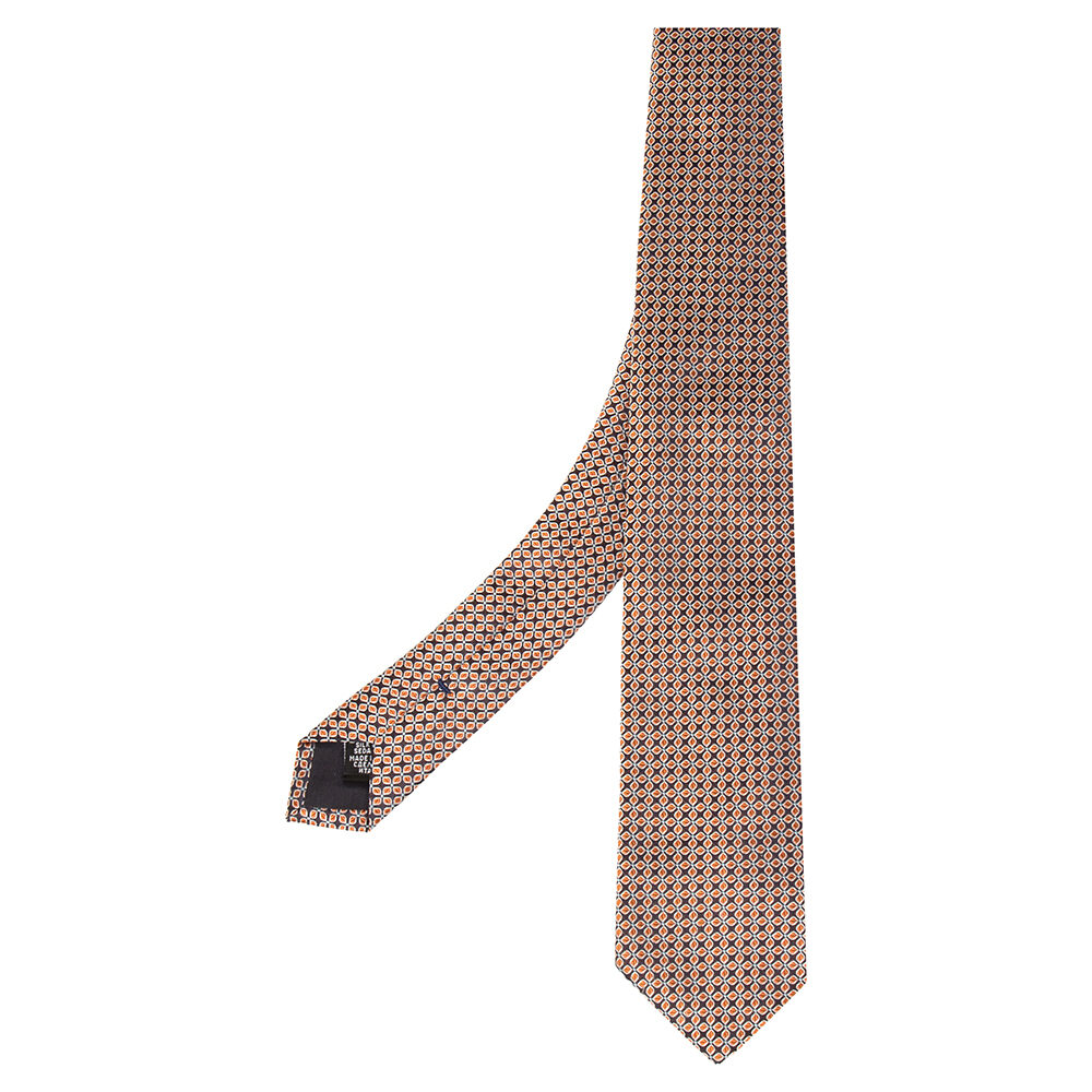 Boss By Hugo Boss Navy Blue Jacquard Silk Tie Boss By Hugo Boss Navy Blue Jacquard Silk Tie