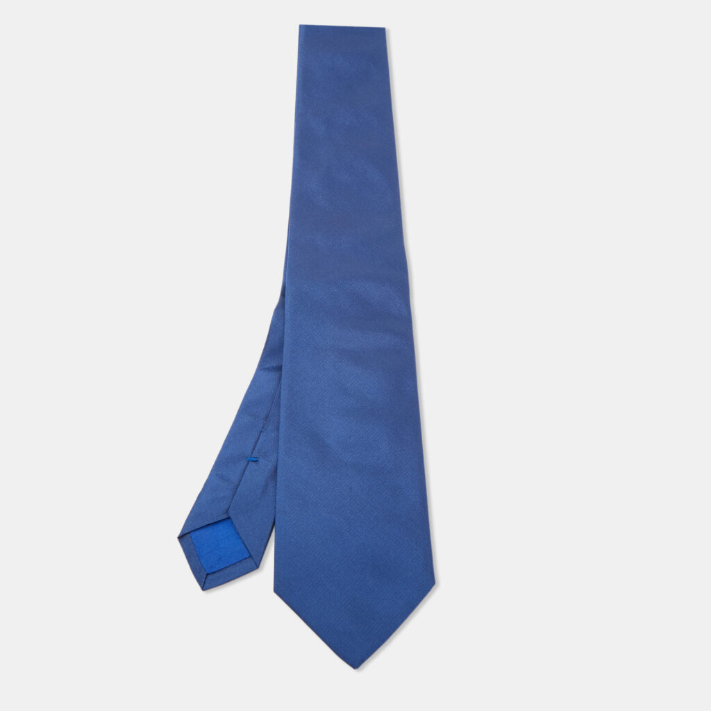 Boss by Hugo Boss Blue Silk Classic Tie Boss by Hugo Boss Blue Silk Classic Tie