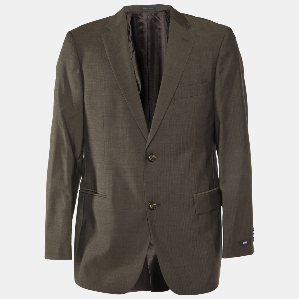 Boss By Hugo Boss Brown Wool Pasini2 Blazer L