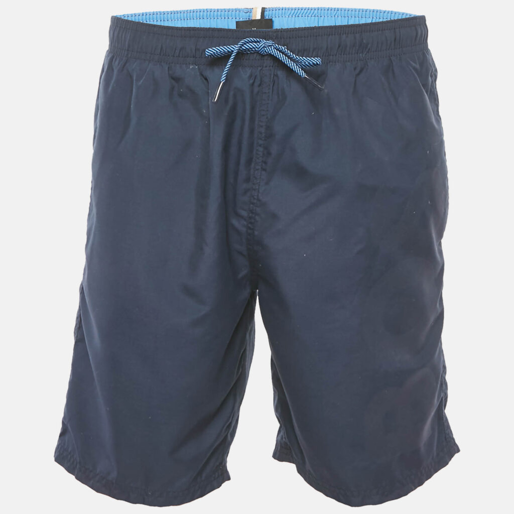 Boss By Hugo Boss Blue Nylon Swim Shorts M Boss By Hugo Boss Blue Nylon Swim Shorts M
