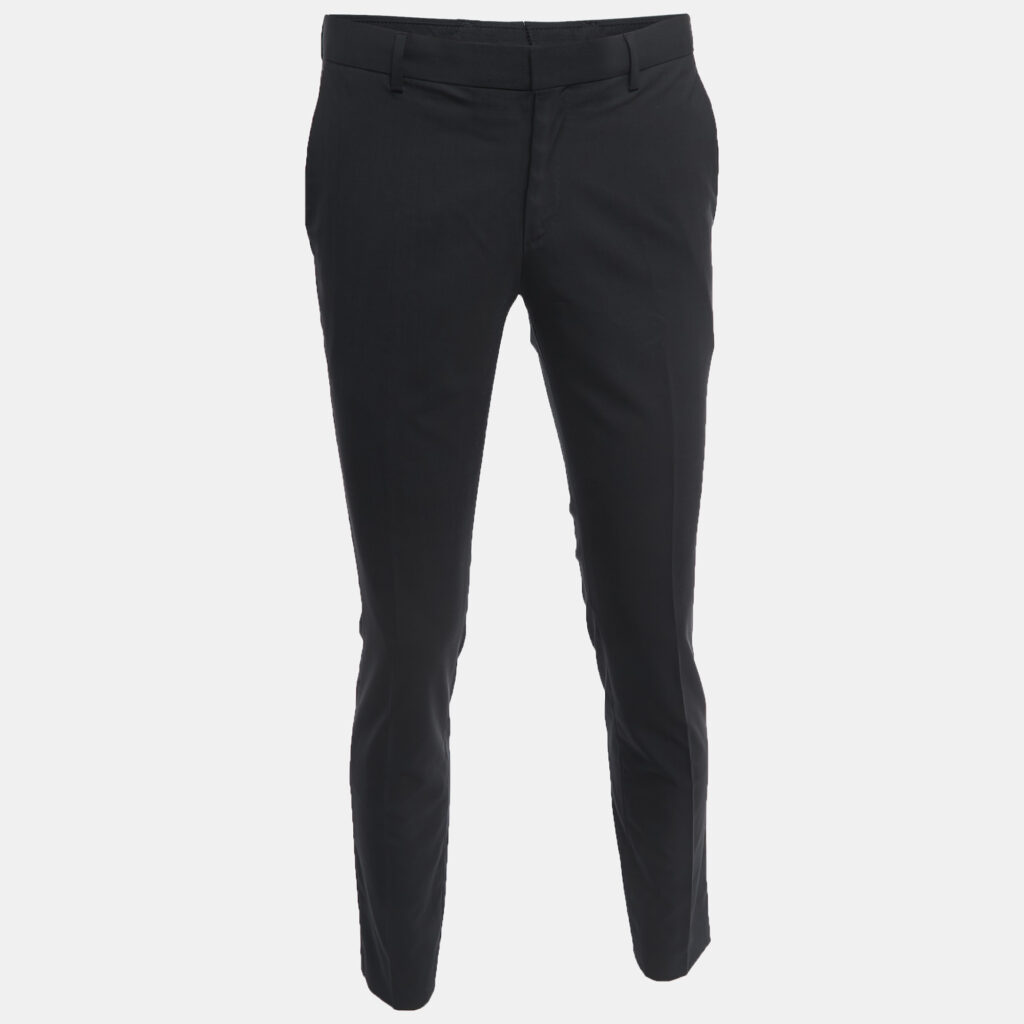 Boss By Hugo Boss Black Wool Slim Fit Trousers S Boss By Hugo Boss Black Wool Slim Fit Trousers S