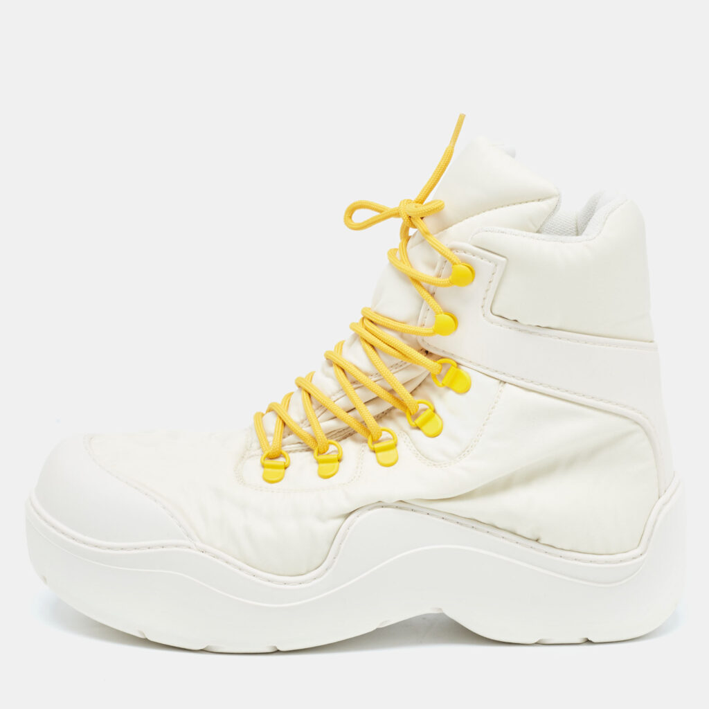 Bottega Veneta Nylon Puddle Bomber Boots Size 42 Bottega Veneta Nylon Puddle Bomber Boots Size 42