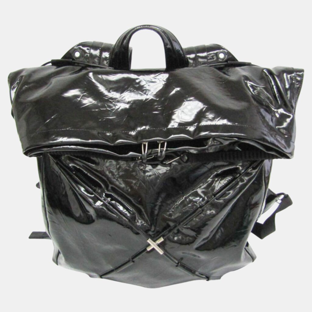 Bottega Veneta Black Leather, Nylon Tent Truck Backpack Bottega Veneta Black Leather, Nylon Tent Truck Backpack