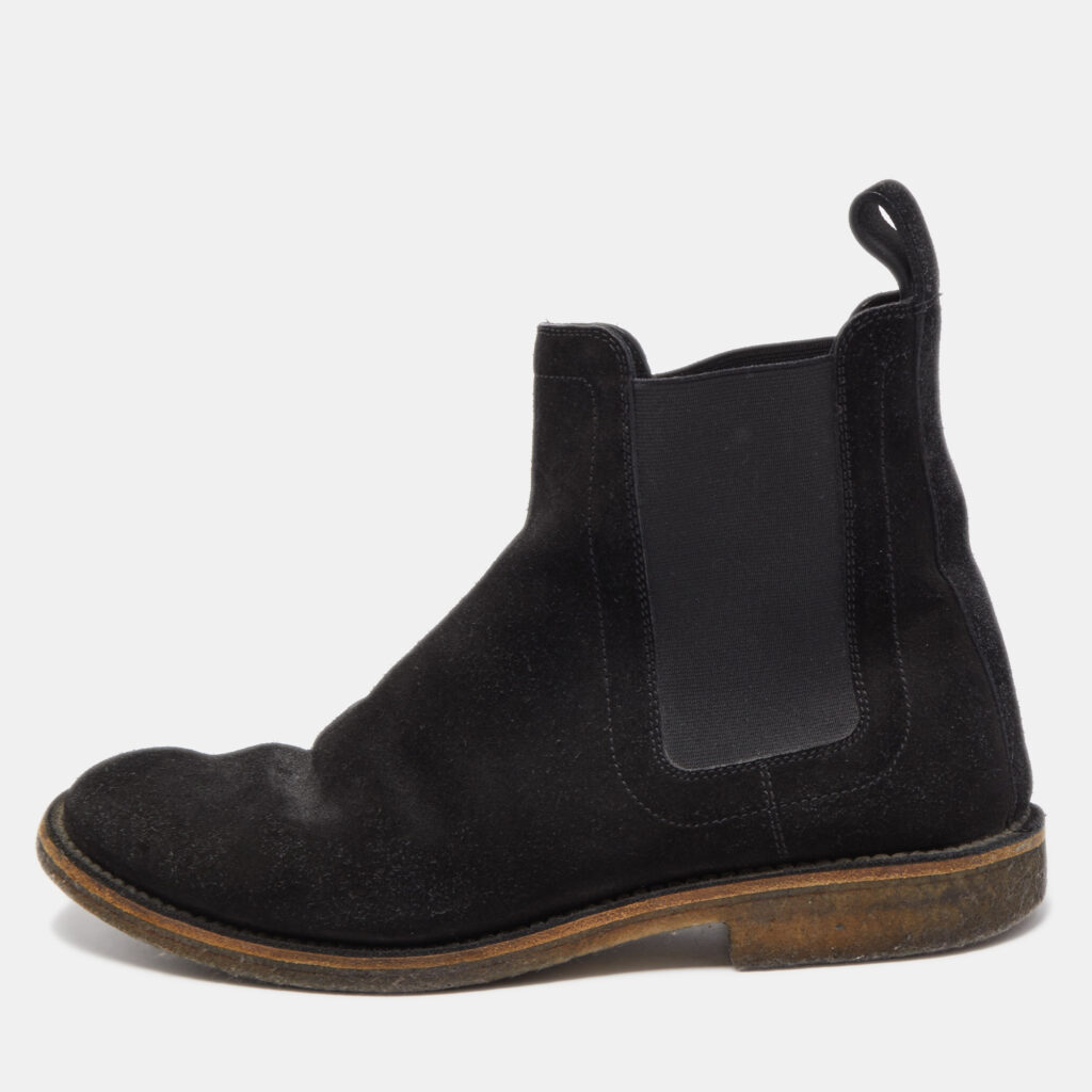 Bottega Veneta Black Suede Chelsea Ankle Boots Size 40 Bottega Veneta Black Suede Chelsea Ankle Boots Size 40