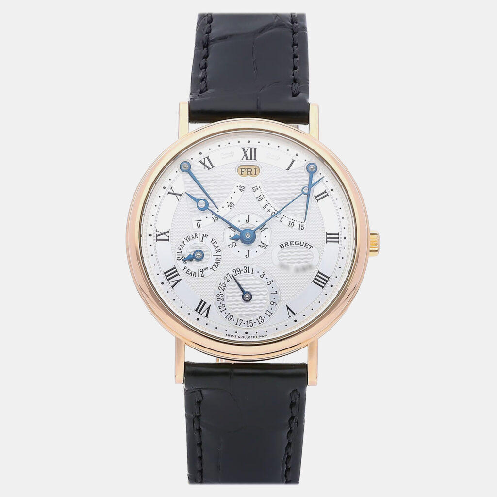 Breguet Silver 18k Rose Gold Classique 3477BR/1E/986 Automatic Men's Wristwatch 36 mm Breguet Silver 18k Rose Gold Classique 3477BR/1E/986 Automatic Men's Wristwatch 36 mm