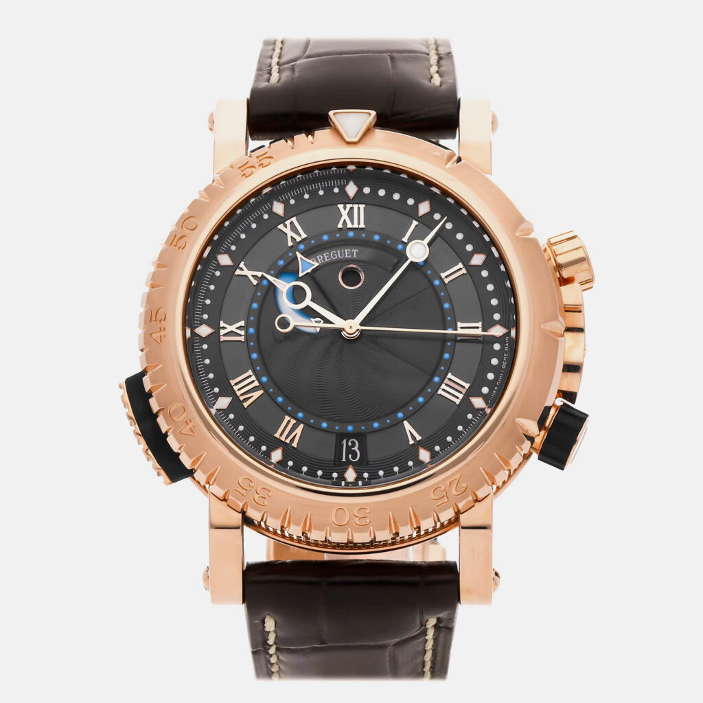 Pre-Owned Breguet Marine Royale Alarm Men's Watch Automatic 45 mm Pre-Owned Breguet Marine Royale Alarm Men's Watch Automatic 45 mm