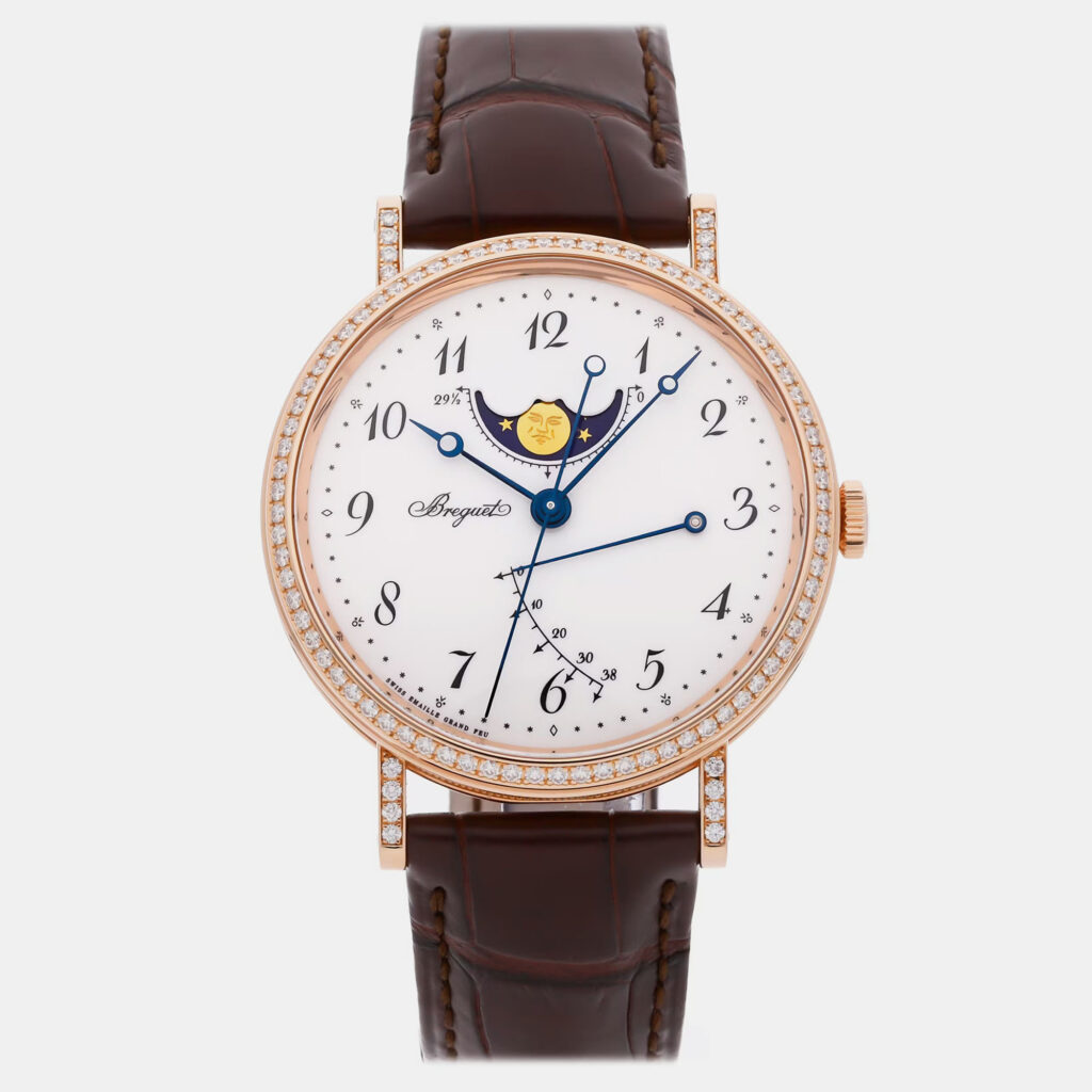 Pre-Owned Breguet Classique Phase de Lune 7788BR/29/9V6/DD00 39 mm Pre-Owned Breguet Classique Phase de Lune 7788BR/29/9V6/DD00 39 mm