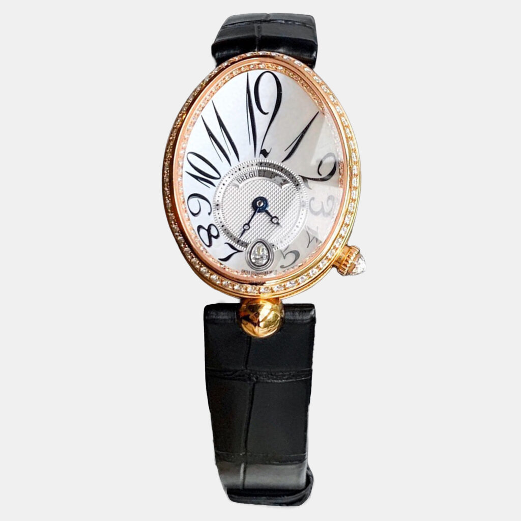 Breguet Reine de Naples 8918BR Rose Gold Diamond Bezel 36.5 x 28.45 mm Breguet Reine de Naples 8918BR Rose Gold Diamond Bezel 36.5 x 28.45 mm