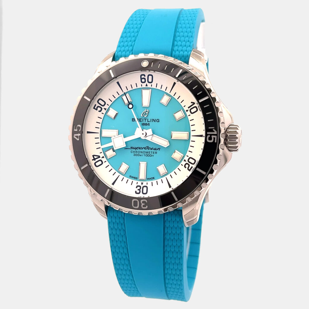 Breitling Superocean A17376211L2S2 Automatic Blue Stainless Steel Men’s Wristwatch 44 mm Breitling Superocean A17376211L2S2 Automatic Blue Stainless Steel Men’s Wristwatch 44 mm