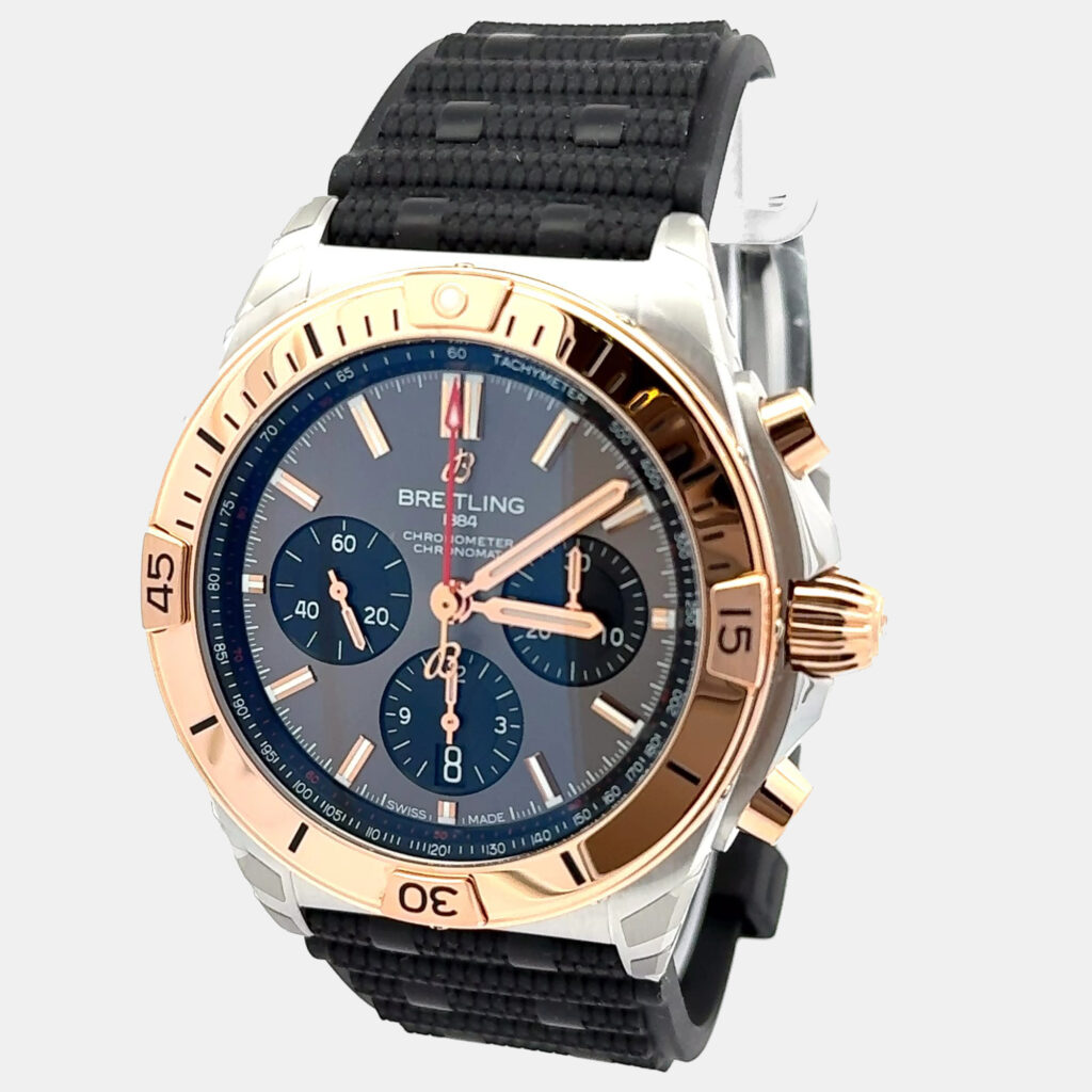 Breitling Chronomat UB0134101B1S1 Automatic Grey Stainless Steel Men’s Wristwatch 42 mm Breitling Chronomat UB0134101B1S1 Automatic Grey Stainless Steel Men’s Wristwatch 42 mm