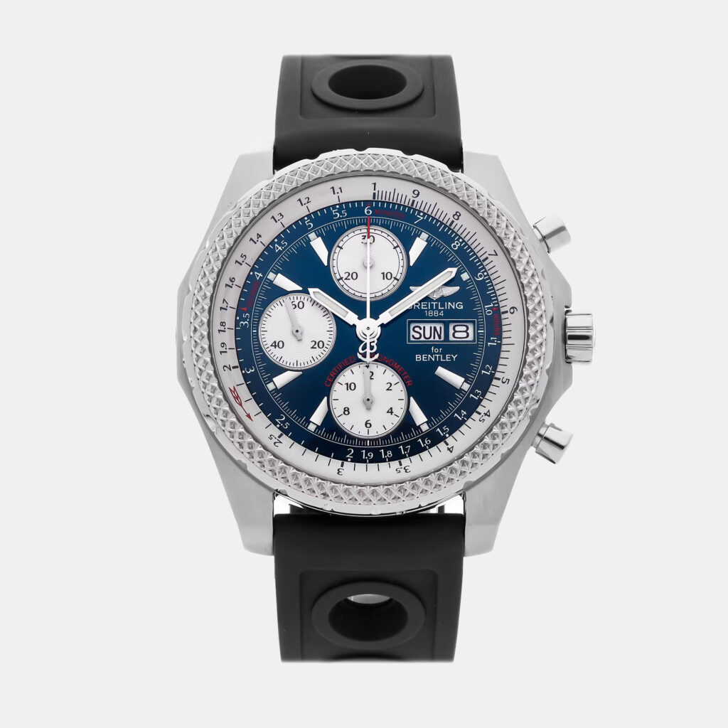 Breitling Bentley GT Chronograph A1336313/C649 Automatic Stainless Steel Blue Dial Men's Wristwatch 45mm Breitling Bentley GT Chronograph A1336313/C649 Automatic Stainless Steel Blue Dial Men's Wristwatch 45mm