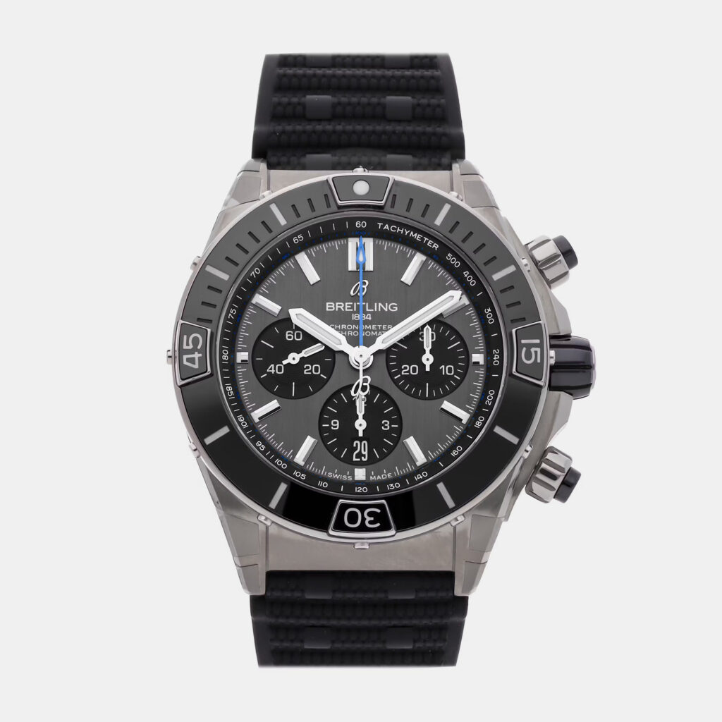 Breitling Super Chronomat B01 EB0136251M1S1 Automatic Black Titanium Men’s Wristwatch 44mm Breitling Super Chronomat B01 EB0136251M1S1 Automatic Black Titanium Men’s Wristwatch 44mm