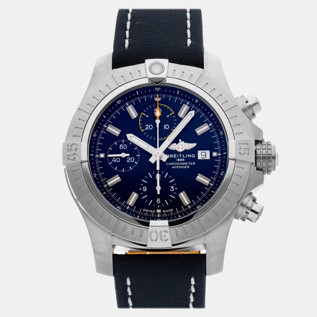 Breitling Avenger Chronograph A13317101C1X1 Automatic Blue Stainless Steel Men’s Wristwatch 45mm Breitling Avenger Chronograph A13317101C1X1 Automatic Blue Stainless Steel Men’s Wristwatch 45mm