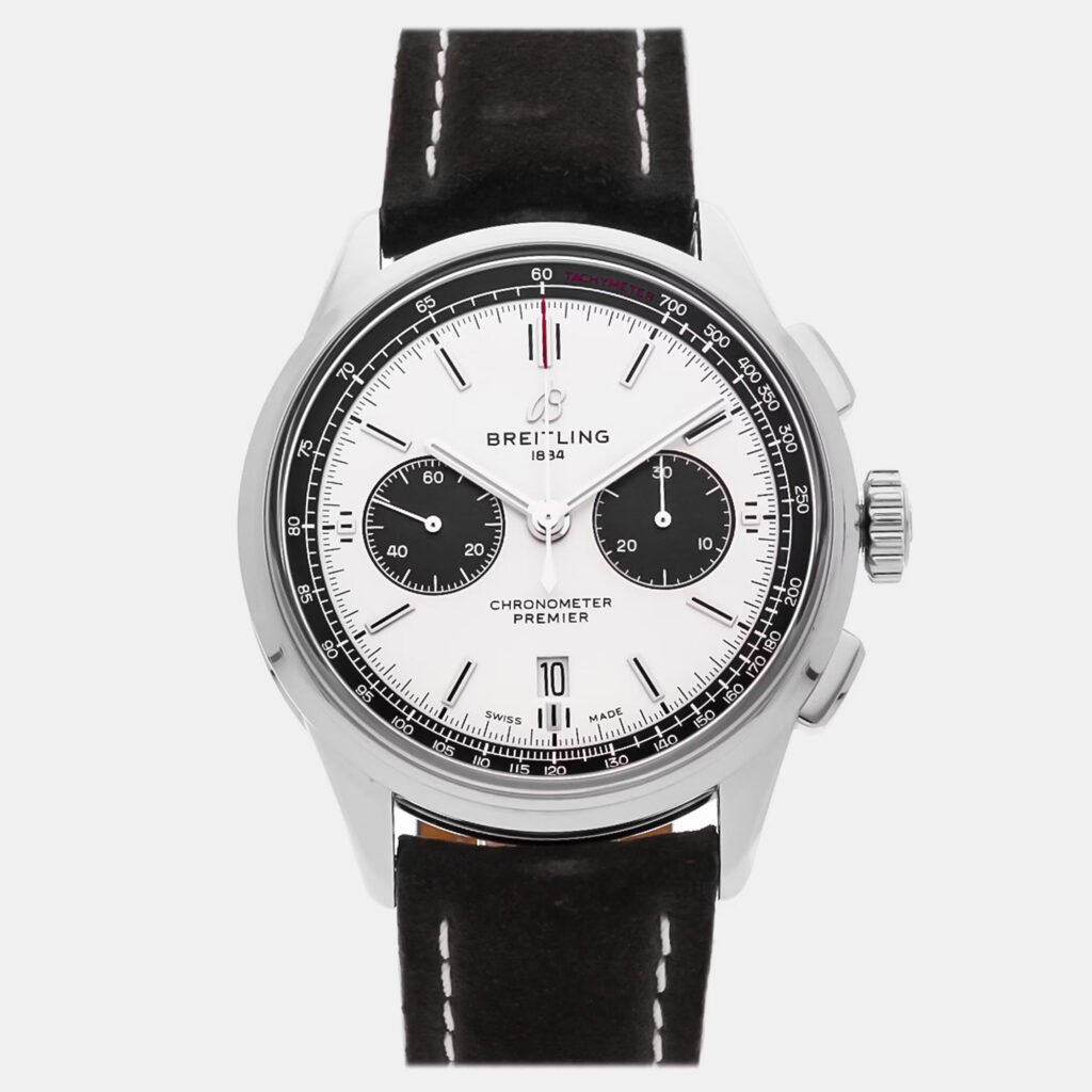 Breitling Premier B01 Chronograph AB0118221G1X2 Automatic Silver Stainless Steel Men’s Wristwatch 42mm Breitling Premier B01 Chronograph AB0118221G1X2 Automatic Silver Stainless Steel Men’s Wristwatch 42mm