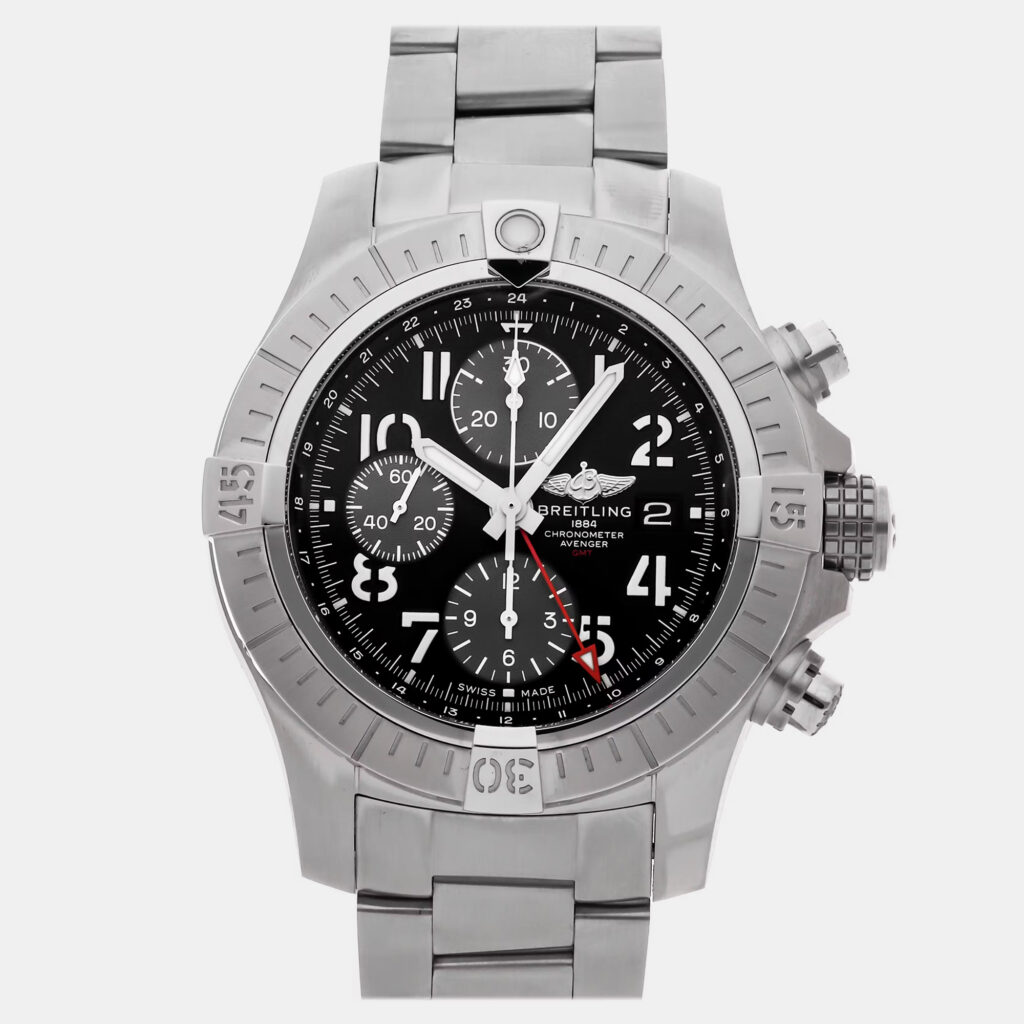 Breitling Avenger A24315101B1A1 Automatic Black Stainless Steel Men’s Wristwatch 45 mm Breitling Avenger A24315101B1A1 Automatic Black Stainless Steel Men’s Wristwatch 45 mm