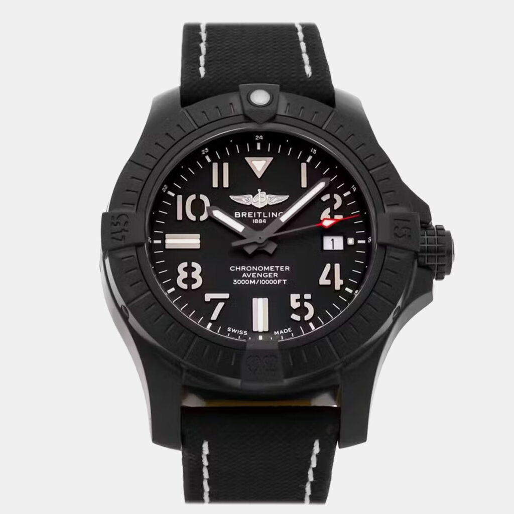 Breitling Avenger Seawolf V17319101B1X2 Automatic Black Titanium Men’s Wristwatch 45 mm Breitling Avenger Seawolf V17319101B1X2 Automatic Black Titanium Men’s Wristwatch 45 mm