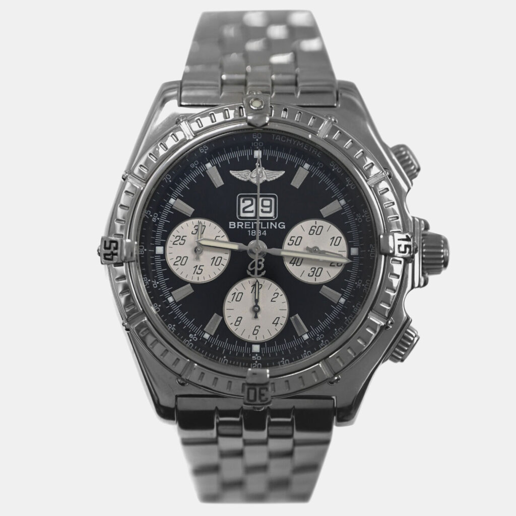 Breitling Crosswind A43355 Automatic Black Stainless Steel Men's Wristwatch 44 mm Breitling Crosswind A43355 Automatic Black Stainless Steel Men's Wristwatch 44 mm