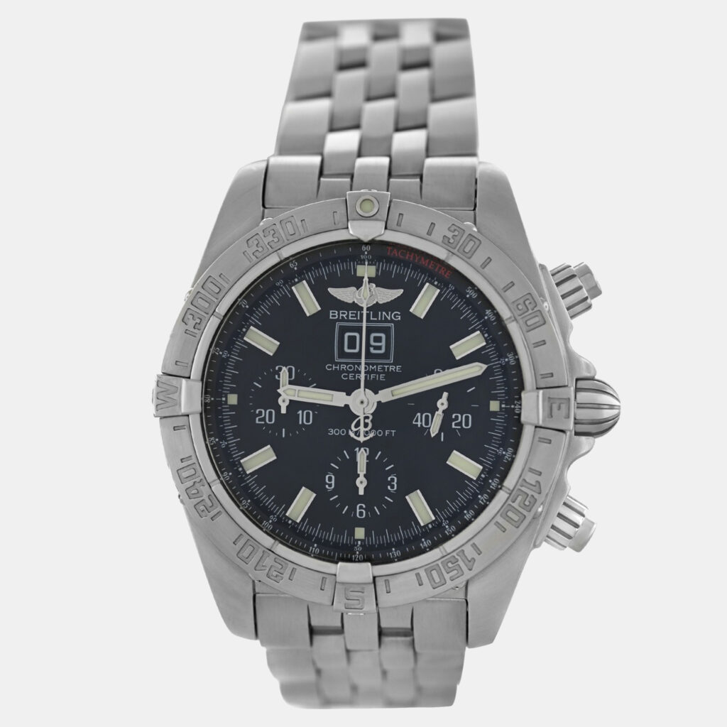 Breitling Blackbird A44359 Automatic Black Stainless Steel Men's Wristwatch 44 mm Breitling Blackbird A44359 Automatic Black Stainless Steel Men's Wristwatch 44 mm