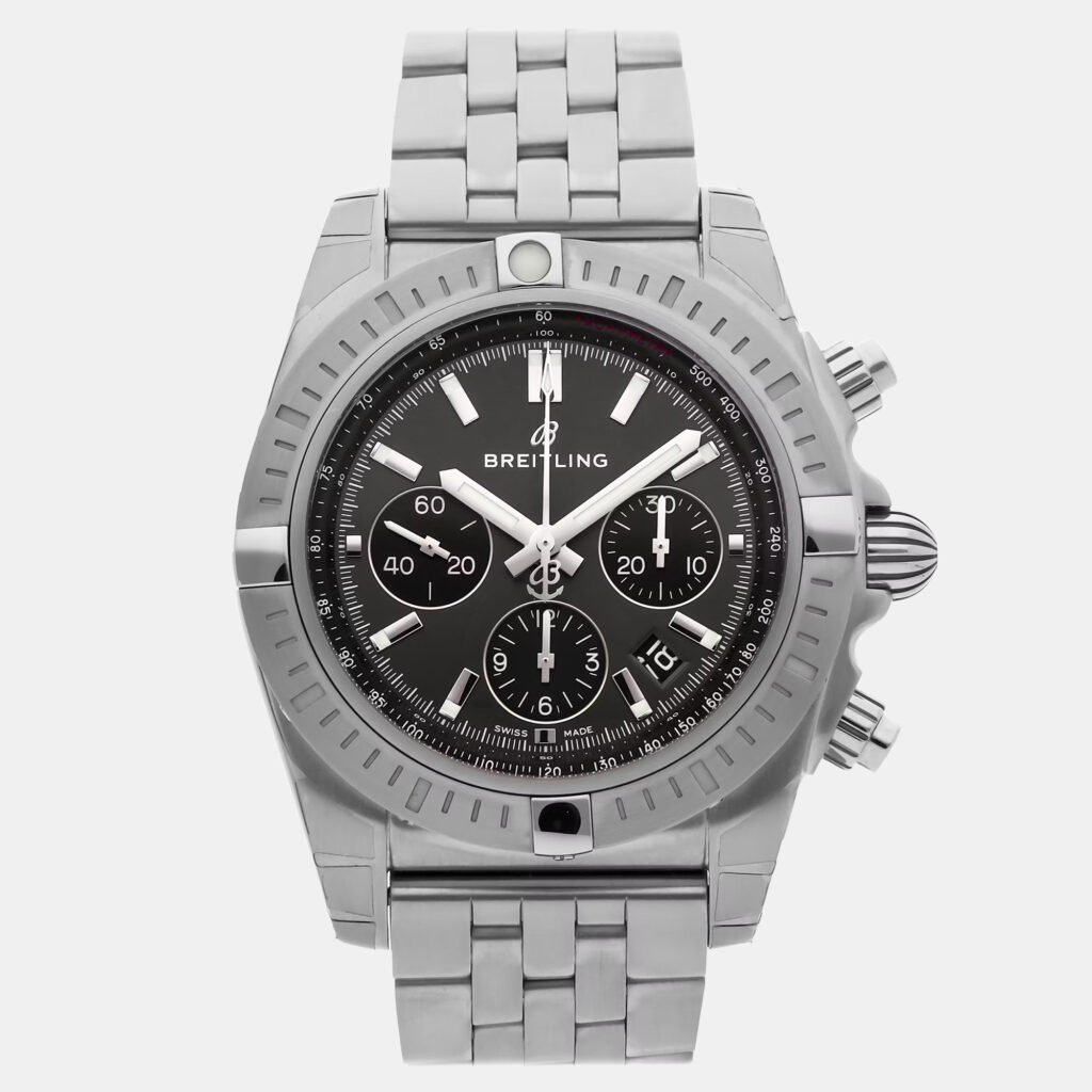 Breitling Chronomat AB0115101F1A1 Automatic Gray Stainless Steel Men’s Wristwatch 44 mm