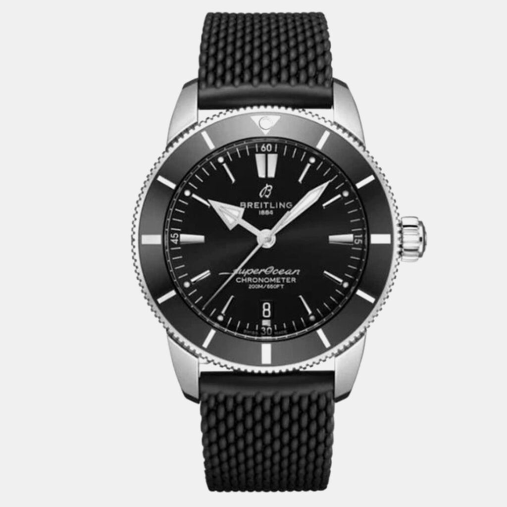 Breitling Superocean Heritage AB2030 Automatic Black Stainless Steel Men's Wristwatch 44 mm Breitling Superocean Heritage AB2030 Automatic Black Stainless Steel Men's Wristwatch 44 mm