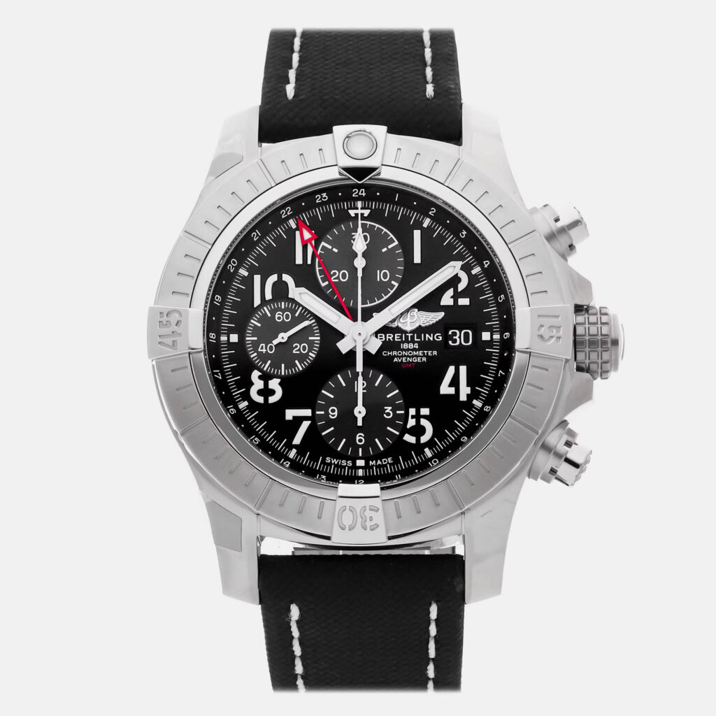 Breitling Avenger A24315101B1X1 Automatic Black Stainless Steel Men’s Wristwatch 45 mm Breitling Avenger A24315101B1X1 Automatic Black Stainless Steel Men’s Wristwatch 45 mm