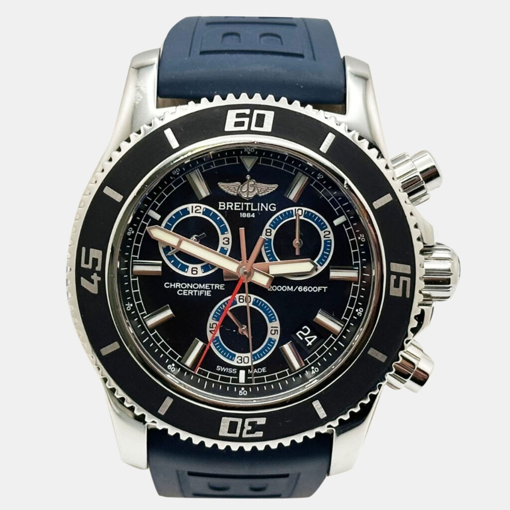 Breitling Superocean Chronograph M2000 A73310 Quartz Black Stainless Steel Men's Wristwatch 46 mm Breitling Superocean Chronograph M2000 A73310 Quartz Black Stainless Steel Men's Wristwatch 46 mm