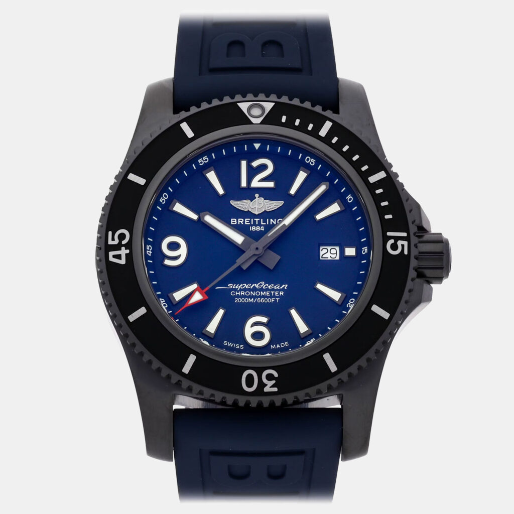 Pre-Owned Breitling Superocean M17368D71C1S2 Automatic Men's Watch 46 mm