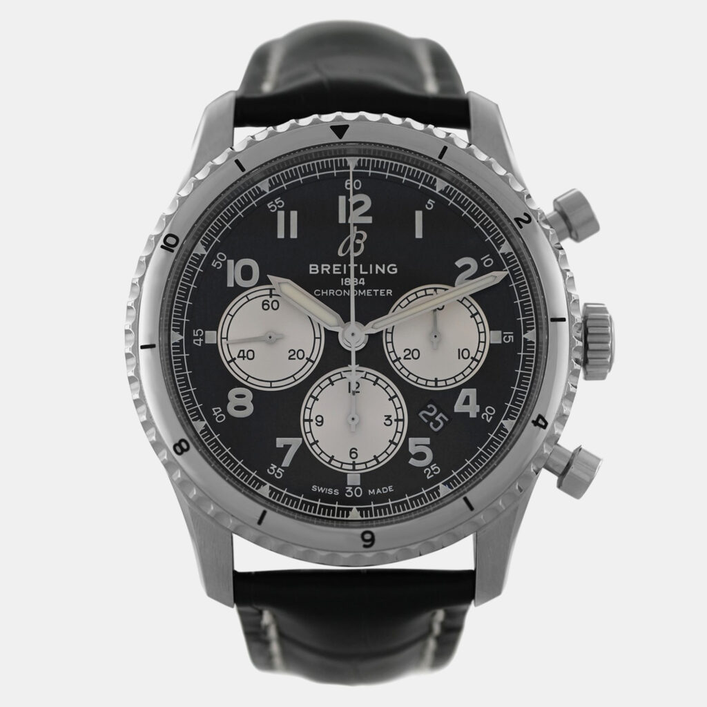 Breitling Aviator 8 AB01191A1B1P1 Automatic Black Stainless Steel Men's Wristwatch 43 mm Breitling Aviator 8 AB01191A1B1P1 Automatic Black Stainless Steel Men's Wristwatch 43 mm
