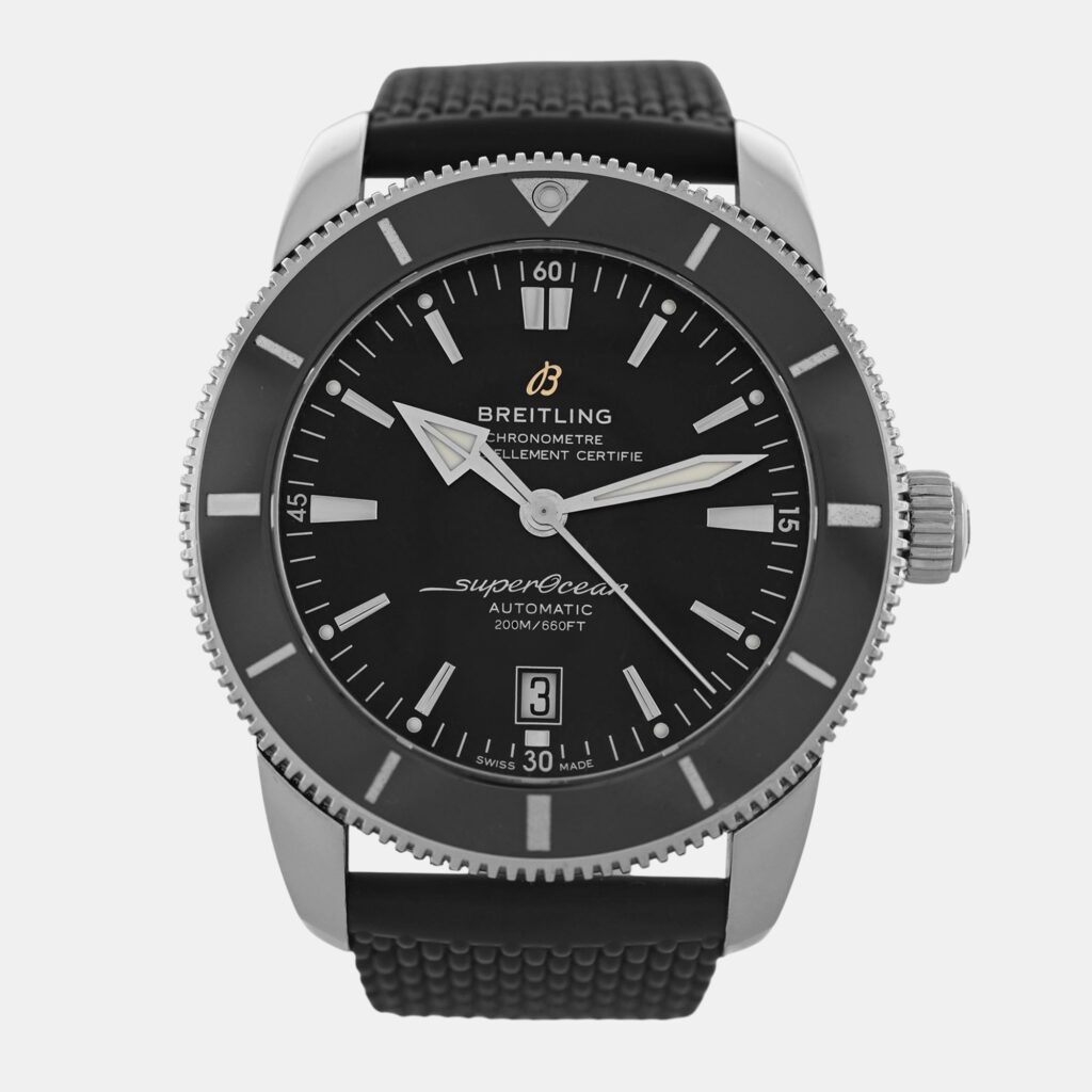 Breitling Superocean Heritage AB2020121B1S1 Automatic Black Stainless Steel Men's Wristwatch 46 mm Breitling Superocean Heritage AB2020121B1S1 Automatic Black Stainless Steel Men's Wristwatch 46 mm