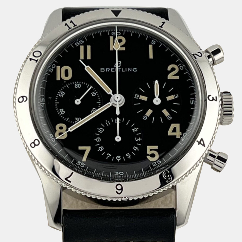 Breitling Aviator 8 AVI Re-Edition AB0920 Manual Winding Black Stainless Steel Men's Wristwatch 41 mm Breitling Aviator 8 AVI Re-Edition AB0920 Manual Winding Black Stainless Steel Men's Wristwatch 41 mm