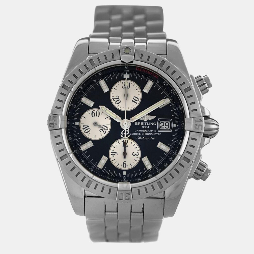 Breitling Chronomat Evolution A13356 Automatic Stainless Steel Men's Wristwatch 44 mm Breitling Chronomat Evolution A13356 Automatic Stainless Steel Men's Wristwatch 44 mm