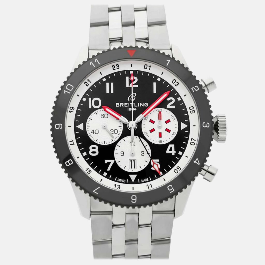 Pre-Owned Breitling Super Avi B04 Chronograph GMT MosquitoYB04451A1B1A1 Pre-Owned Breitling Super Avi B04 Chronograph GMT MosquitoYB04451A1B1A1
