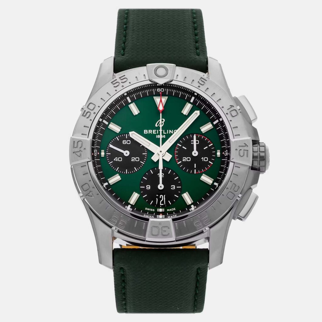 Pre-Owned Breitling Avenger B01 Chronograph AB0146101L1X1 Pre-Owned Breitling Avenger B01 Chronograph AB0146101L1X1