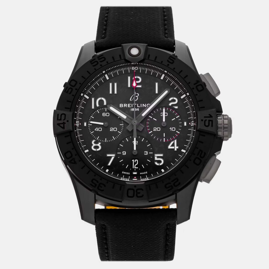 Pre-Owned Breitling Avenger B01 Chronograph Night Mission SB0147101B1X1 Pre-Owned Breitling Avenger B01 Chronograph Night Mission SB0147101B1X1