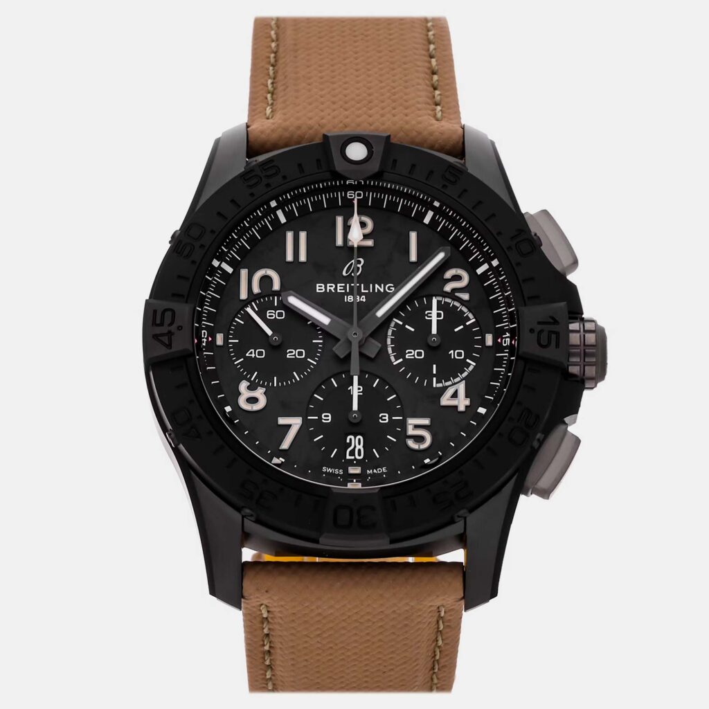Pre-Owned Breitling Avenger B01 Chronograph Night Mission SB0146101B1X1 Pre-Owned Breitling Avenger B01 Chronograph Night Mission SB0146101B1X1