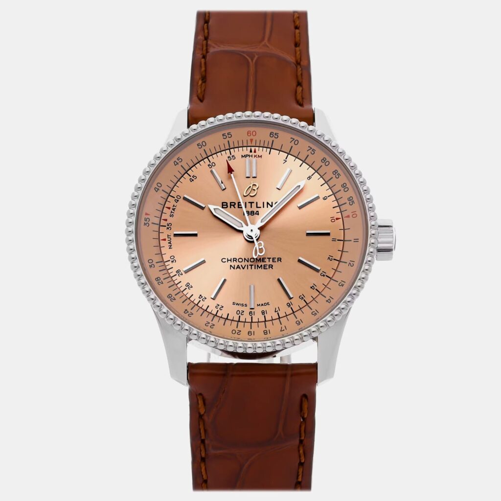 Pre-Owned Breitling Navitimer Automatic A17395201K1P2 35 mm Pre-Owned Breitling Navitimer Automatic A17395201K1P2 35 mm