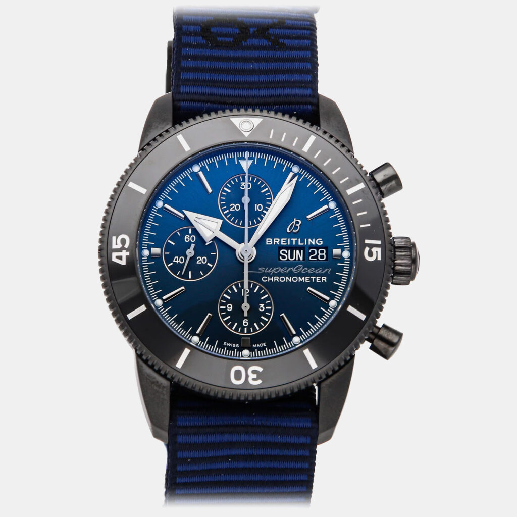 Pre-Owned Breitling Superocean Heritage Chronograph Outerknown M133132A1C1W1 44 mm Pre-Owned Breitling Superocean Heritage Chronograph Outerknown M133132A1C1W1 44 mm
