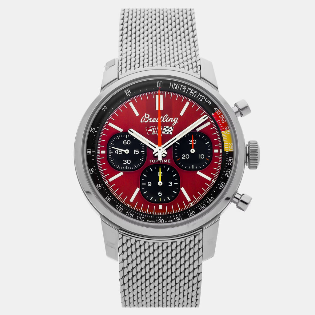 Pre-Owned Breitling Top Time B01 Cheverolet Corvette AB01761A1K1A1 Automatic 41 mm